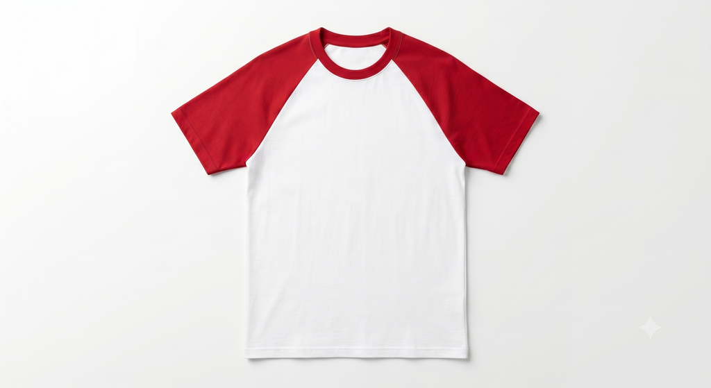The Classic Raglan - Crismson Red